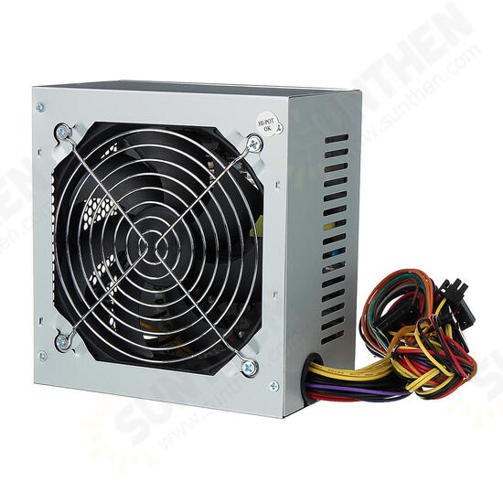 12V 550W Gaming PC Power Supply Unit Quiet Fan CPU ATX 4-Pin PCI-E SATA PC Computer 12V 550W Gaming PC Power Supply Unit Quiet Fan CPU ATX 4-Pin PCI-E SATA PC Computer