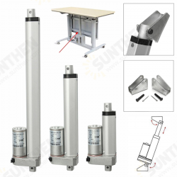 12V Linear Actuator Linear Motor Moving Distance Stroke 50/100/150/200/250mm 1500N Max