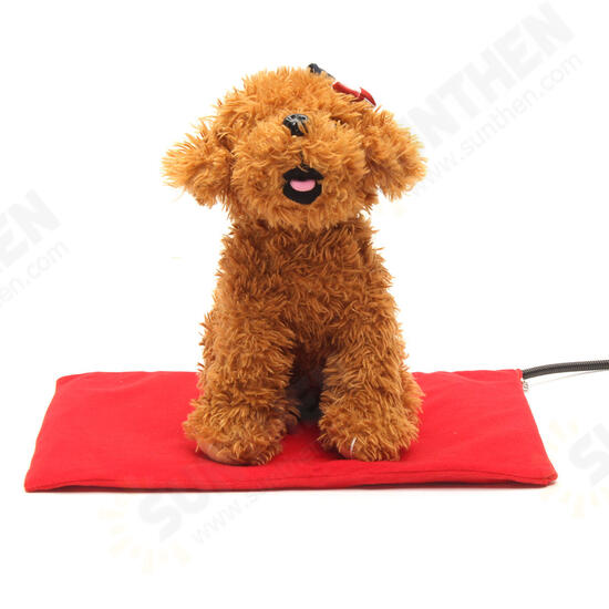 12V Pet Heat Pad Sotical Veamor Electric Heating Pad for Cats and Dogs Waterproof Warming Mat