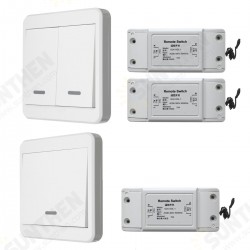 1/2Way Lamp Light Wireless Remote Control Switch Receiver Transmitter ON/OFF Switch Controller 1/2Way Lamp Light Wireless Remote Control Switch Receiver Transmitter ON/OFF Switch Controller