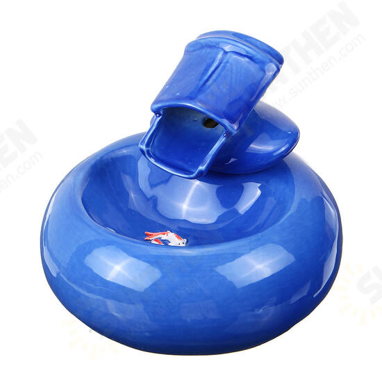 1300ml Smart Ceramic Pet Automatic Waterer Circulating Water Dispenser Fountain For Pet