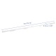 1.4/1.6mm Ceiling Mount Curtain Hanging Track Rail Home Straight Curve Window 2M