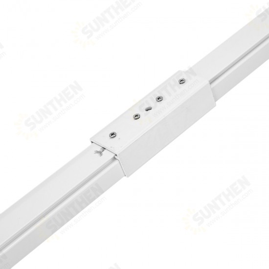 1.4/1.6mm Ceiling Mount Curtain Hanging Track Rail Home Straight Curve Window 2M