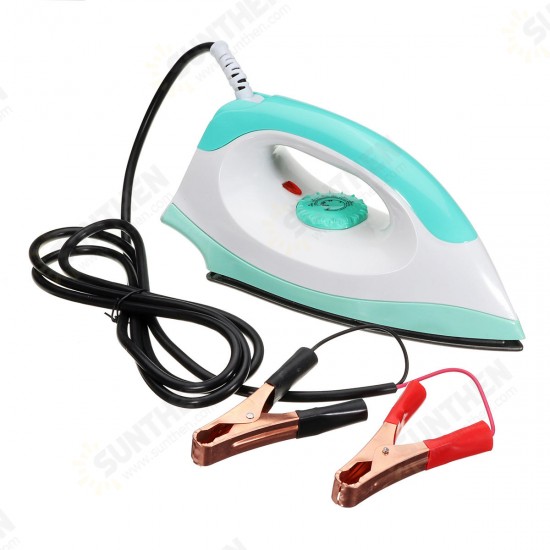 150W DC12V Mini Electric Iron Portable Clothes Dry Handheld Steamer Steam Irons Travel Equipment