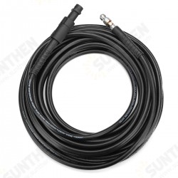 15M 5800PSI High Pressure Washer Drain Tube Cleaning Hose Kit Pipe Cleaner Unblocker 15M 5800PSI High Pressure Washer Drain Tube Cleaning Hose Kit Pipe Cleaner Unblocker