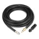 15M 5800PSI High Pressure Washer Drain Tube Cleaning Hose Kit Pipe Cleaner Unblocker