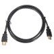 1.5M High Definition Multimedia Interface Cable Black for HDTV XBox Projectors