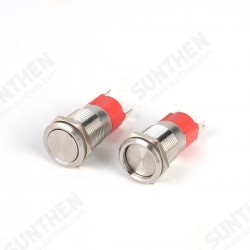 16MM 10A 250V 2Pin Button Switch Momentary Reset Push Button Switch 16MM 10A 250V 2Pin Button Switch Momentary Reset Push Button Switch