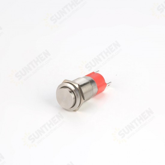 16MM 10A 250V 2Pin Button Switch Momentary Reset Push Button Switch 16MM 10A 250V 2Pin Button Switch Momentary Reset Push Button Switch