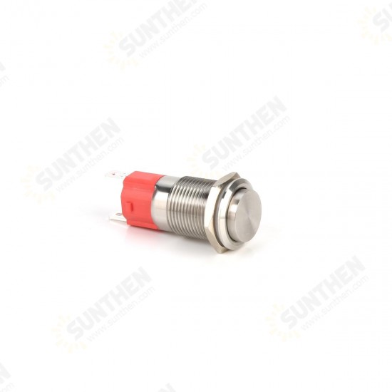 16MM 10A 250V 2Pin Button Switch Momentary Reset Push Button Switch