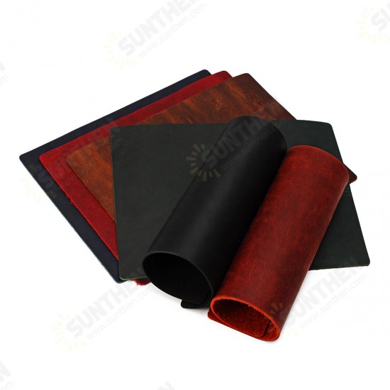 175*225mm Vintage 1.8-2mm Thick Hide Cowhide Leather for Wallet Bag Notebooks Crafts 175*225mm Vintage 1.8-2mm Thick Hide Cowhide Leather for Wallet Bag Notebooks Crafts