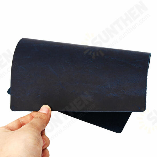 175*225mm Vintage 1.8-2mm Thick Hide Cowhide Leather for Wallet Bag Notebooks Crafts 175*225mm Vintage 1.8-2mm Thick Hide Cowhide Leather for Wallet Bag Notebooks Crafts