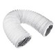 180cm PVC Aluminum Foil Universal Portable Air Pump Conditioner Exhaust Hose 15cm Dia