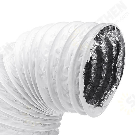 180cm PVC Aluminum Foil Universal Portable Air Pump Conditioner Exhaust Hose 15cm Dia