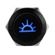 19MM Push Button Switch 12V LED Self Lock Switch IP65 Waterproof Metal On-Off Switch 19MM Push Button Switch 12V LED Self Lock Switch IP65 Waterproof Metal On-Off Switch