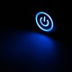 19mm Metal Waterproof 12/24V 5Pin ON-OFF Push Button Switch LED Power Switch 19mm Metal Waterproof 12/24V 5Pin ON-OFF Push Button Switch LED Power Switch