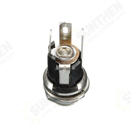 1PC 5.5X2.5mm Power Socket Threaded Head DC Connector Adapter Plug Metal Panel Mount Socket 1PC 5.5X2.5mm Power Socket Threaded Head DC Connector Adapter Plug Metal Panel Mount Socket