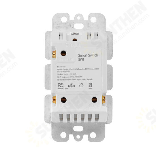 2-4 Gang Smart WiFi Wall Light Fan Switch Modern Panel For Amazon Alexa Google Home 2-4 Gang Smart WiFi Wall Light Fan Switch Modern Panel For Amazon Alexa Google Home