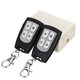 2 Transmitter+ 12V 4CH Channel Relay RF Wireless Remote Control Switch Receiver 2 Transmitter+ 12V 4CH Channel Relay RF Wireless Remote Control Switch Receiver