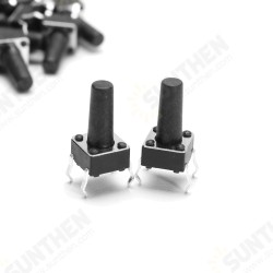 20Pcs 6x6x12mm Momentary 4pin Push Button Micro Tactile Tact Switch w Cap 20Pcs 6x6x12mm Momentary 4pin Push Button Micro Tactile Tact Switch w Cap