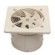 220V 40W Ventilation Fan 6 Inch Wall Mounted Window Exhaust Fan Home Bathroom Garage Air Vent Fan