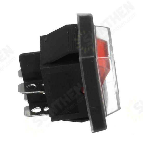 220V16A 20A 125V ON/OFF Red Switch Spare Waterproof Switch For Industrial Vacuum Suction Machines