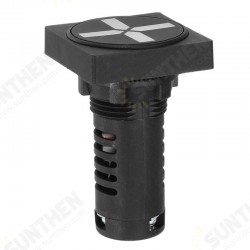 22mm Square-shaped Indicator Isolation Switch Position Two-color Indicator Light 22mm Square-shaped Indicator Isolation Switch Position Two-color Indicator Light