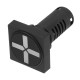 22mm Square-shaped Indicator Isolation Switch Position Two-color Indicator Light