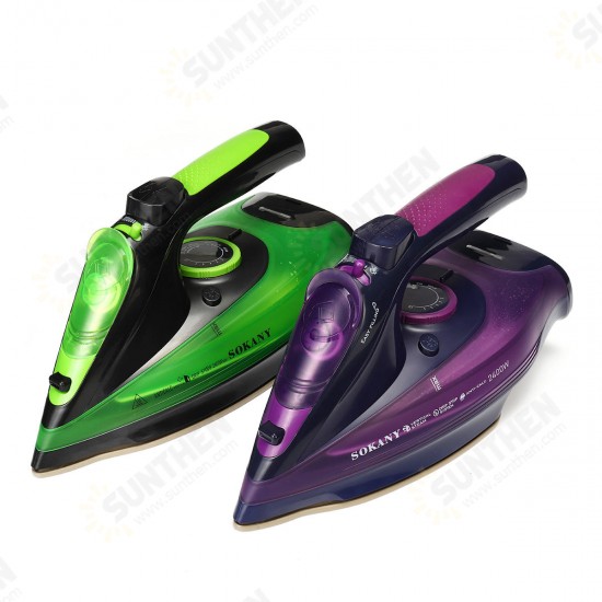 2400W 220V Cordless Steam Iron Multifunction Clothes Docking Station Dry Ironing Industry 2400W 220V Cordless Steam Iron Multifunction Clothes Docking Station Dry Ironing Industry