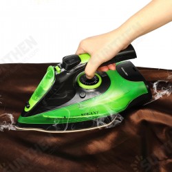 2400W 220V Cordless Steam Iron Multifunction Clothes Docking Station Dry Ironing Industry