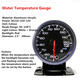 2.5 inch 60mm Step Motor Water Temp Temperature Gauge LED Pointer Meter Pod Holder