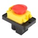 250V 15A KJD18 Switch 5 Pin No-Voltage Release Switch Plastic