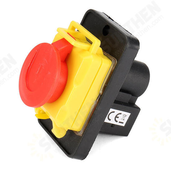 250V 15A KJD18 Switch 5 Pin No-Voltage Release Switch Plastic