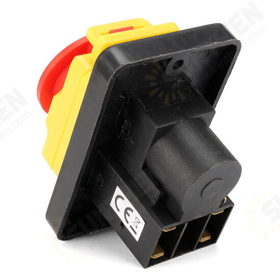 250V 15A KJD18 Switch 5 Pin No-Voltage Release Switch Plastic