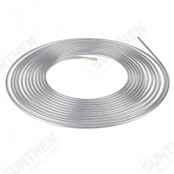 25ft Brake Pipe Copper Line 3/8'' OD Steel Zinc Silver Brake Line Fuel Tubing Kit 25ft Brake Pipe Copper Line 3/8'' OD Steel Zinc Silver Brake Line Fuel Tubing Kit
