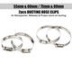 2Pcs 60MM/75MM/80MM Warm Air Ducting Hose Clamp Clip for Eberspacher Webasto Propex 2Pcs 60MM/75MM/80MM Warm Air Ducting Hose Clamp Clip for Eberspacher Webasto Propex