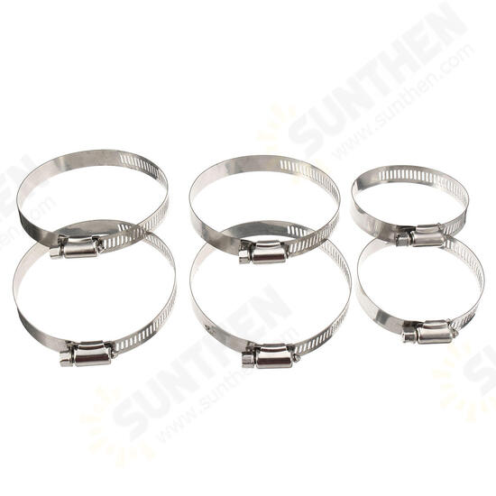2Pcs 60MM/75MM/80MM Warm Air Ducting Hose Clamp Clip for Eberspacher Webasto Propex 2Pcs 60MM/75MM/80MM Warm Air Ducting Hose Clamp Clip for Eberspacher Webasto Propex