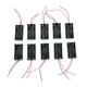 2X 1.5V AA Battery Holder Case Enclosed Box With Wires 10pcs