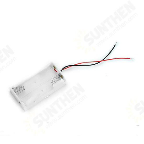 2X 1.5V AA Battery Holder Case Enclosed Box With Wires 10pcs 2X 1.5V AA Battery Holder Case Enclosed Box With Wires 10pcs