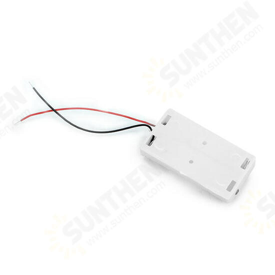 2X 1.5V AA Battery Holder Case Enclosed Box With Wires 10pcs 2X 1.5V AA Battery Holder Case Enclosed Box With Wires 10pcs