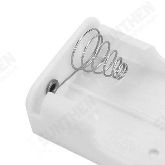 2X 1.5V AA Battery Holder Case Enclosed Box With Wires 10pcs 2X 1.5V AA Battery Holder Case Enclosed Box With Wires 10pcs