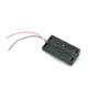 2X 1.5V AA Battery Holder Case Enclosed Box With Wires 10pcs 2X 1.5V AA Battery Holder Case Enclosed Box With Wires 10pcs