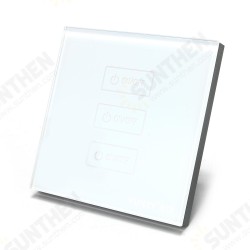 3 Gang 2 Way Glas Touchscreen Lichtschalter Intelligent Remote Control Switch 3 Gang 2 Way Glas Touchscreen Lichtschalter Intelligent Remote Control Switch