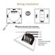3 Gang 2 Way Glas Touchscreen Lichtschalter Intelligent Remote Control Switch 3 Gang 2 Way Glas Touchscreen Lichtschalter Intelligent Remote Control Switch