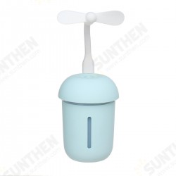 3 IN 1 DC 5V 200ml Mushroom Humidifier USB Recharge LED Light Fan Air Mist Purifier 3 IN 1 DC 5V 200ml Mushroom Humidifier USB Recharge LED Light Fan Air Mist Purifier