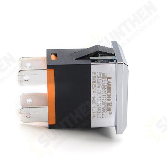 3000W 15A LED Metal Button Switch Self-Lock Power Equipment Switch Waterproof 3000W 15A LED Metal Button Switch Self-Lock Power Equipment Switch Waterproof