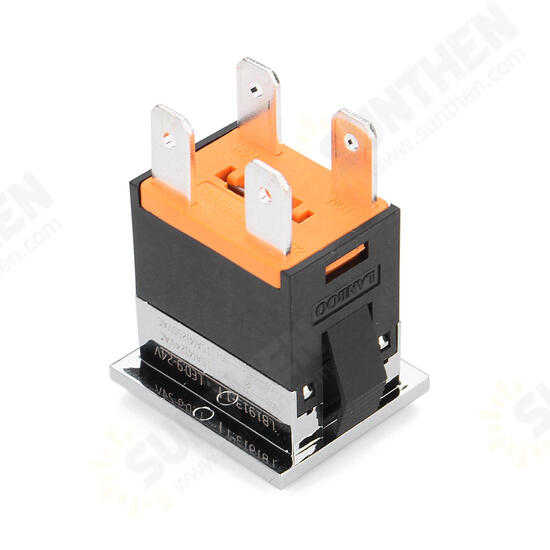 3000W 15A LED Metal Button Switch Self-Lock Power Equipment Switch Waterproof 3000W 15A LED Metal Button Switch Self-Lock Power Equipment Switch Waterproof