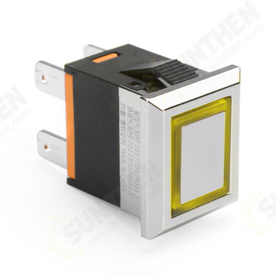 3000W 15A LED Metal Button Switch Self-Lock Power Equipment Switch Waterproof 3000W 15A LED Metal Button Switch Self-Lock Power Equipment Switch Waterproof