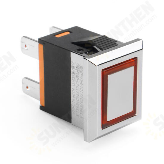 3000W 15A LED Metal Button Switch Self-Lock Power Equipment Switch Waterproof 3000W 15A LED Metal Button Switch Self-Lock Power Equipment Switch Waterproof