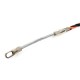 30M 5mm Cable Push Puller Conduit Snake Cable Rodder Fish Tape Wire Guide